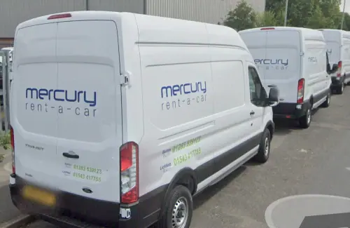 Mercury Rent-A-Car is the Number 1 Choice for Van Hire in Burton-on-Trent